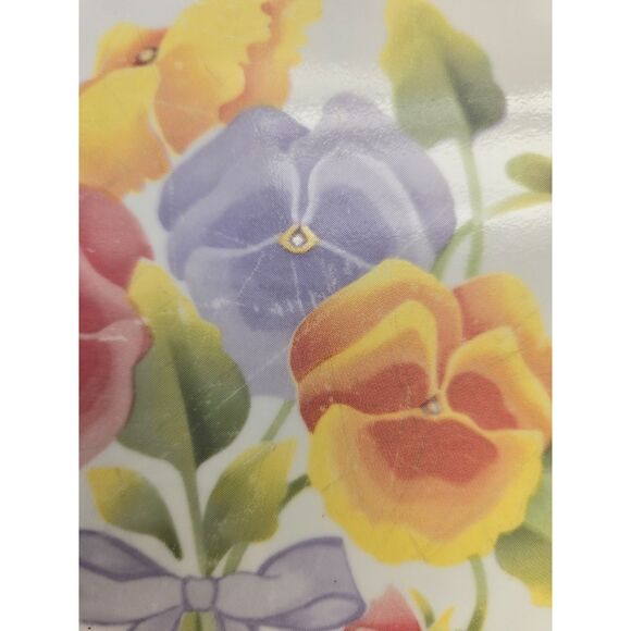 Corelle Summer Blush Oval Serving Platter Preowned - Picture 2 of 2